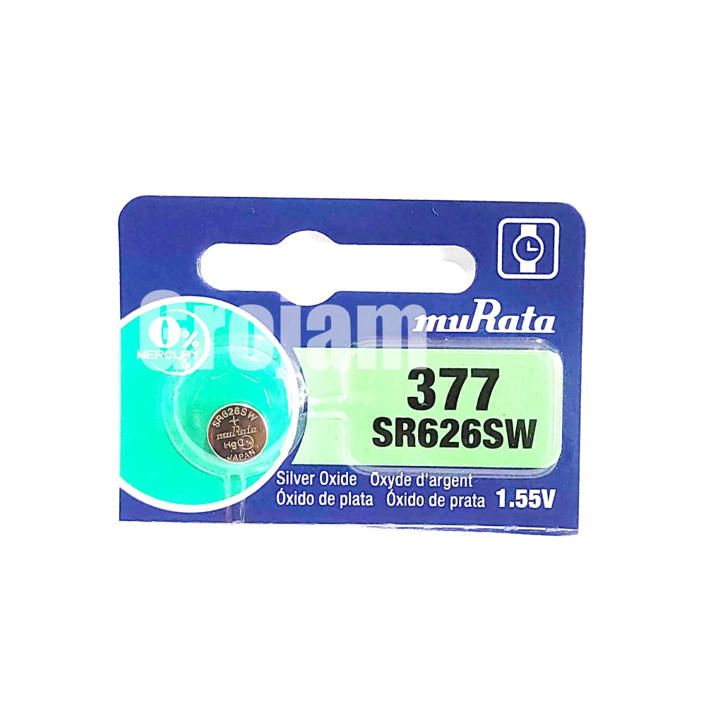 Baterai Jam Tangan Original Murata 377/626/SR626SW Maxel 377 Maxel 626 Maxel SR626SW SR626 626SW ORI