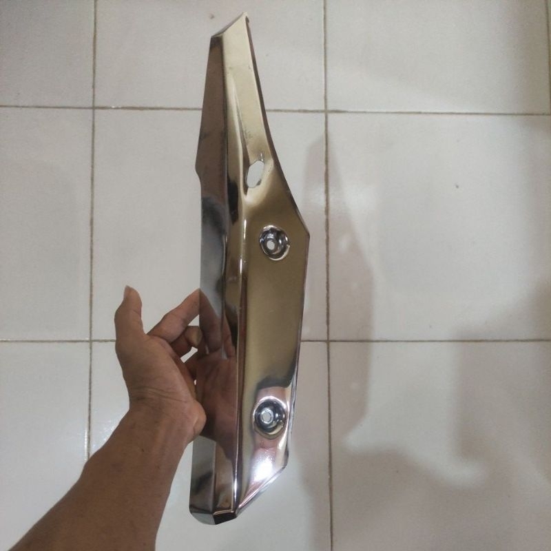 Cover knalpot Supra X 125 F1 Pelindung knalpot Supra X 125 FI