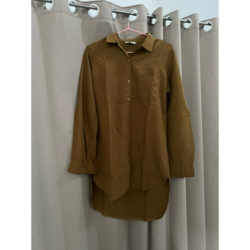 tunik kemeja wanita h&m preloved