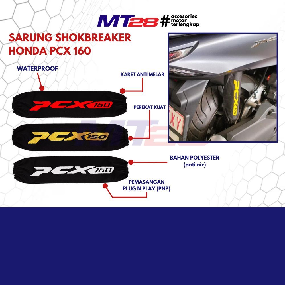 Cover Shock Sarung Shock Breaker Pcx 160 Shock Breaker Belakang