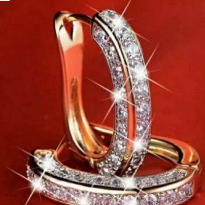 Hemat anting dewasa emas asli ada surat dari