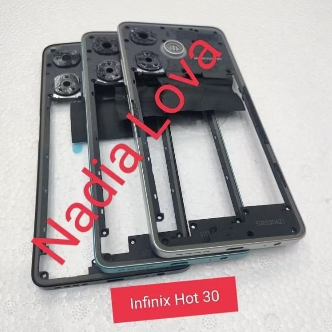 Bezel Bazel Tulang Samping Tutup Mesin Infinix Hot 30