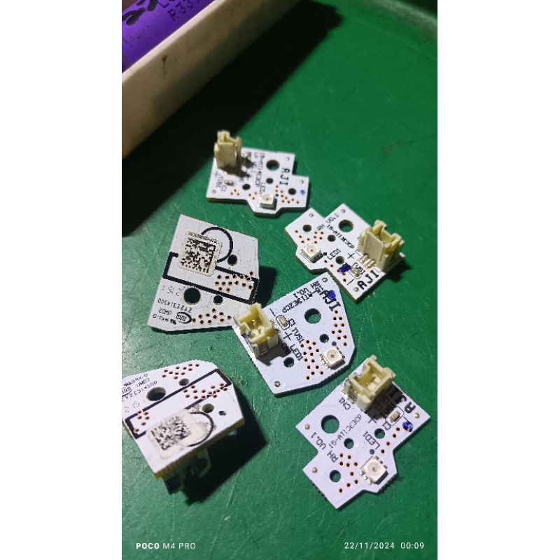 PCB Led stop Lamp warna merah 3v sangat terang