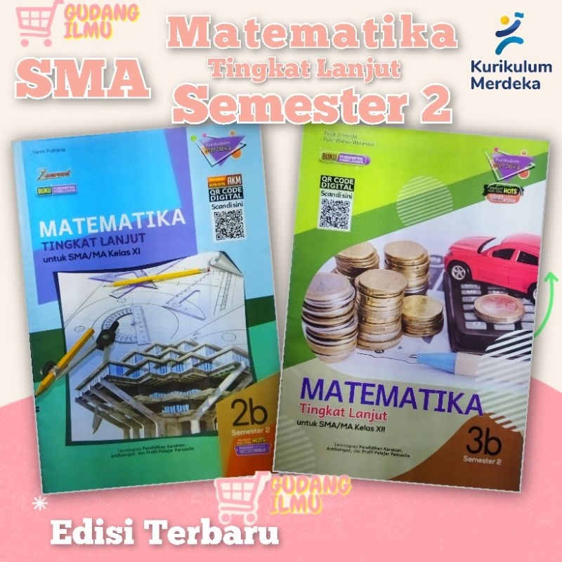 LKS MATEMATIKA TINGKAT LANJUT SMA/MA KELAS 11 12 SEMESTER 2 KIRIKULUM MERDEKA l putra nugraha