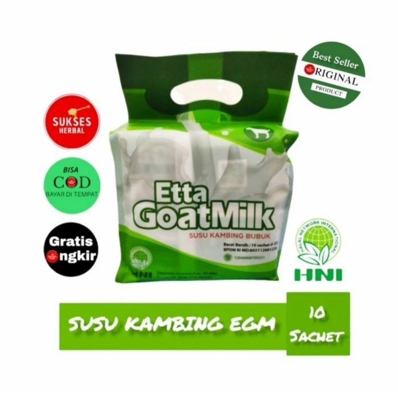 

SUSU KAMBING ETAWA 10 Sachet Rasa Original