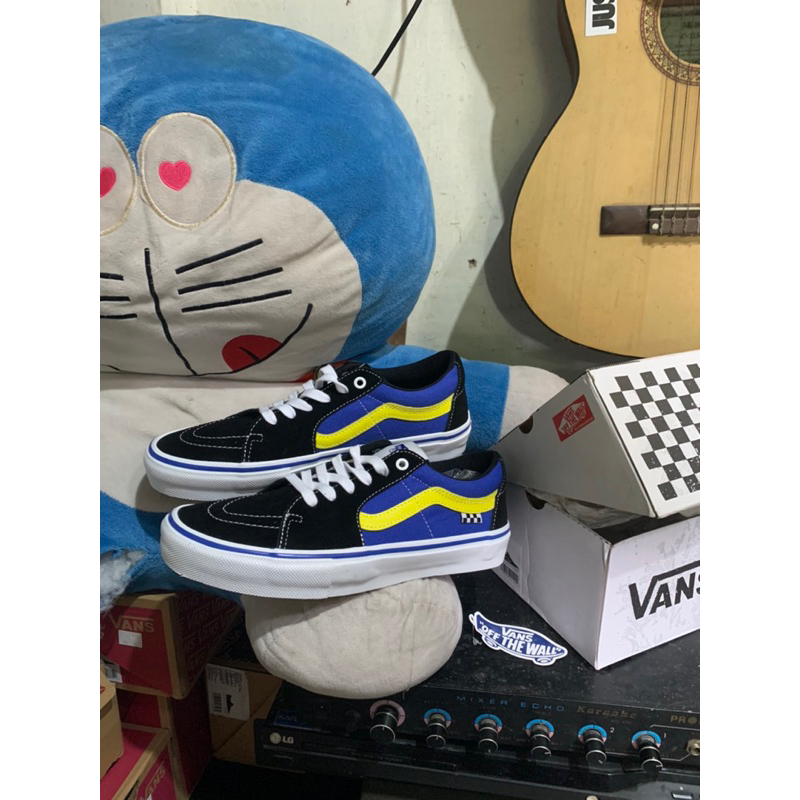 vans sk8 low blue dazzling skate