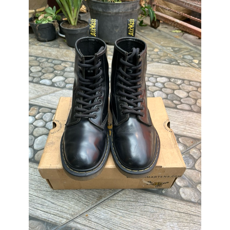 dr. martens 1460 black smooth