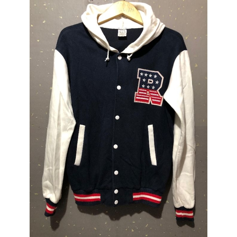 jacket varsity logo R SELFISH