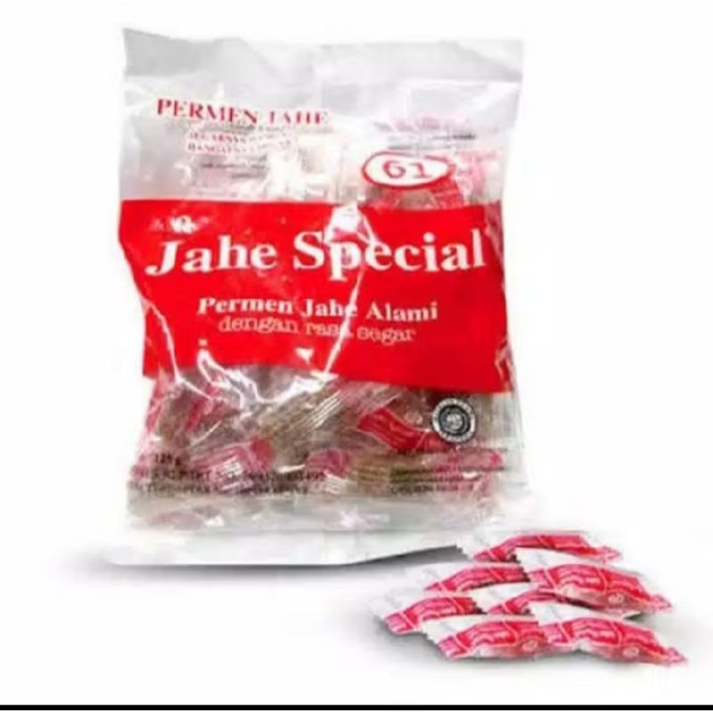 

PERMEN JAHE 61 PERMEN JAHE HERBAL 1 PAK ISI 40 BUTIR