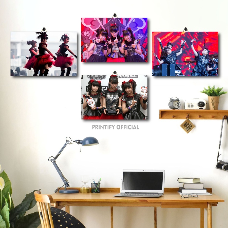 Poster Babymetal | Printify Official| Pajangan Ruangan Band Gitaris Babymetal |B4V/ITPUN