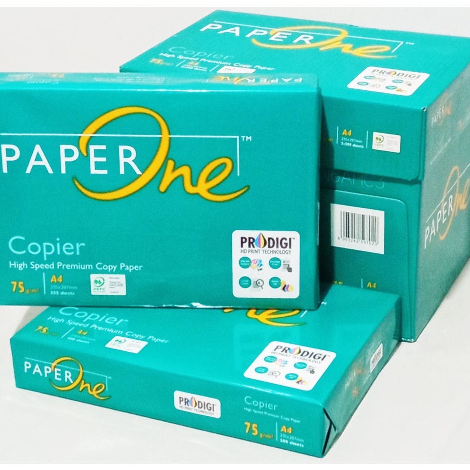 

qcReady Stok Paper one Varian Kertas Hvs Putih 1 RIM M72