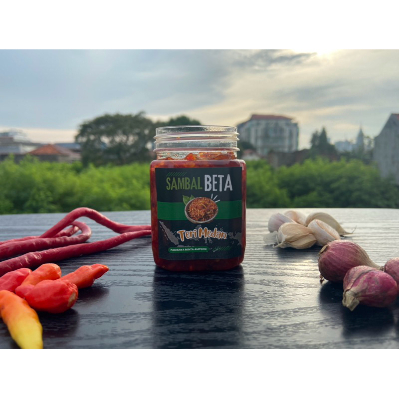 

Sambel Beta Varian Teri Medan 150ml