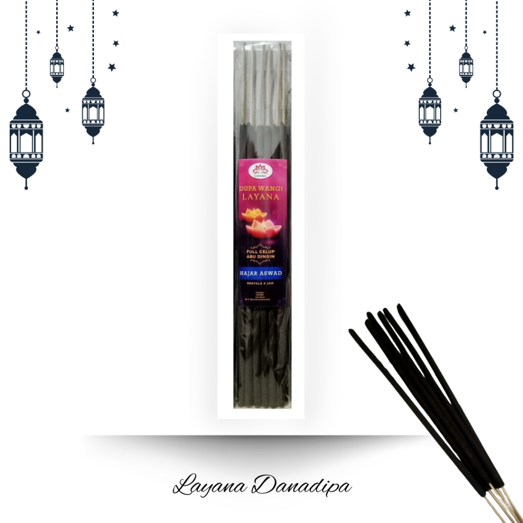 Dupa Wangi Layana 3 Jam Aroma Hajar Aswad - Layana Danadipa