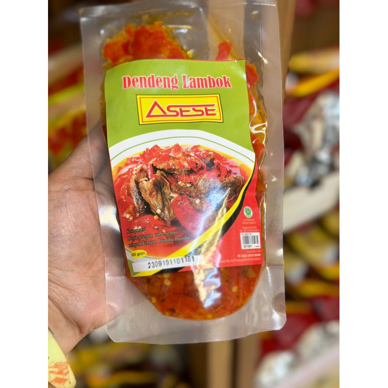 

Dendeng Lambok asese 250GR /500gr/Dendeng daging balado/dendeng balado padang ORIGINAL VIRAAALLL