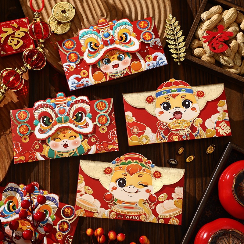 

Angpao imlek Premium Angpao Barongsai sincia 3D Angpao Tahun Ular 2025 Angpao 3D Sincia Angpau Chinese Year