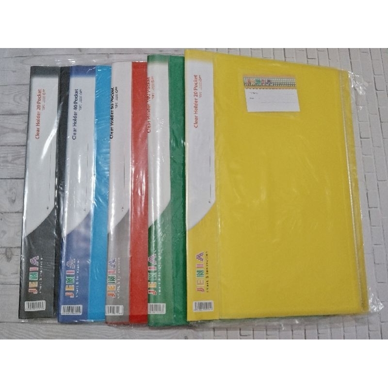 

Map Clear Holder Jenia 40 sheet