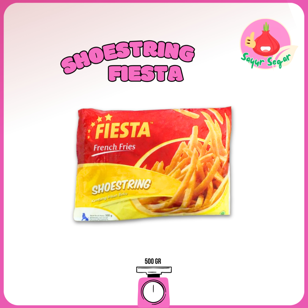 

Sayur Segar - Fiesta Shoestring Kentang Goreng/French Fries 500 gr