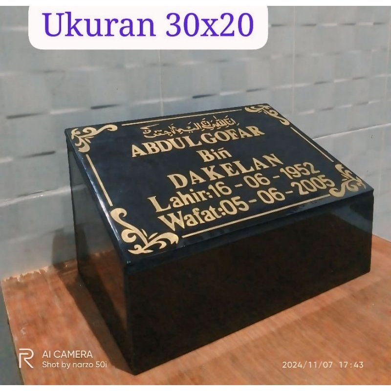 BATU NISAN|BATU NISAN MURAH|BATU NISAN BERKUALITAS|BATU NISAN GRAFIR|BATU NISAN DUDUK|BATU NISAN 20X