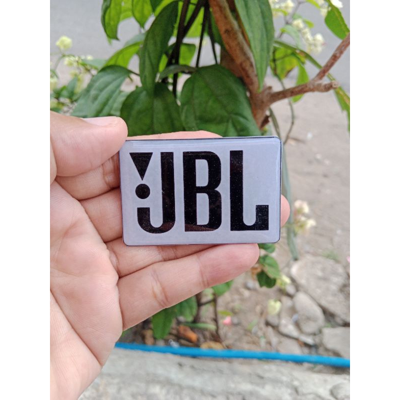 

LOGO | LABEL | EMBLEM | JBL PUTIH TIMBUL 3D