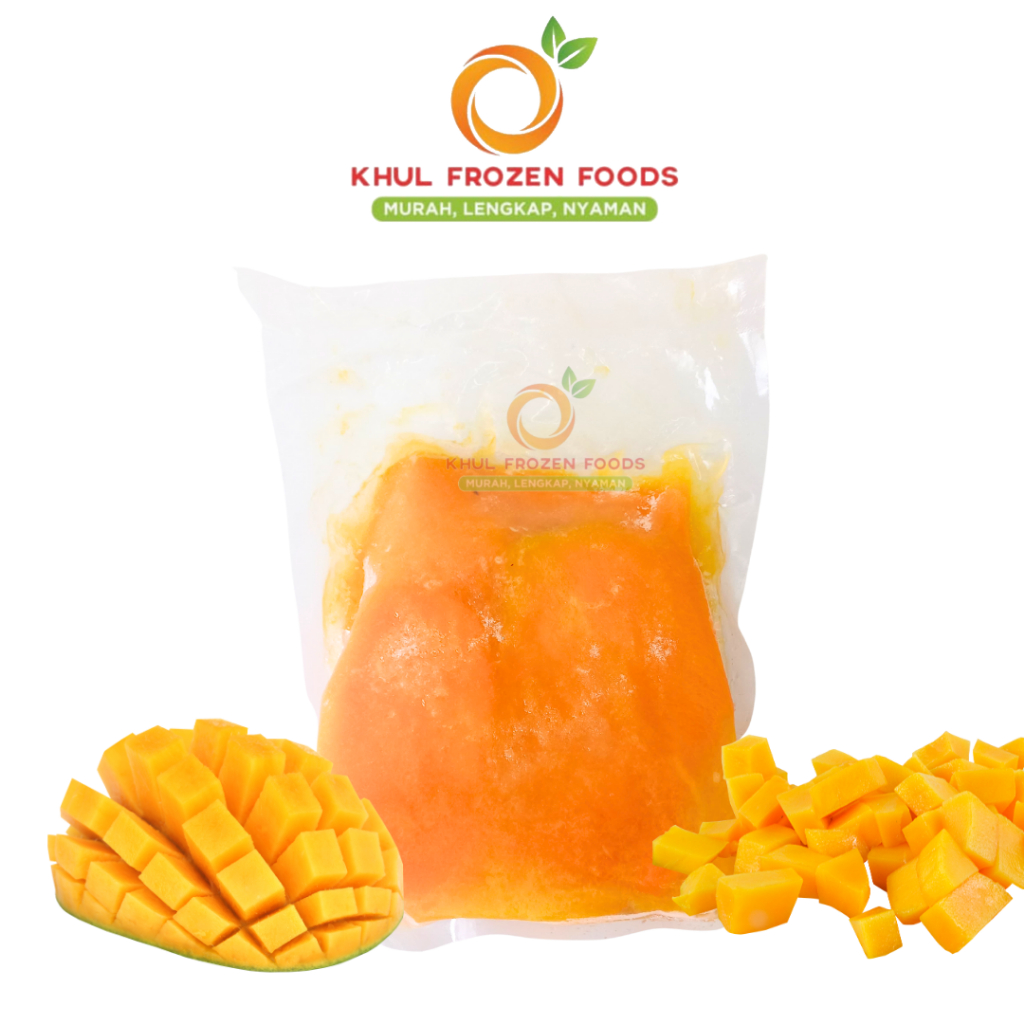 

Mangga Frozen 500gr/ BUAH frozen/ Mangga tanpa biji/ Mangga frozen