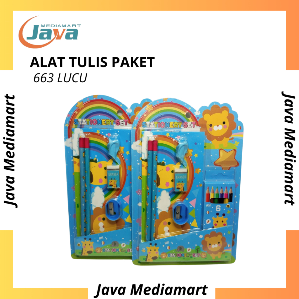 

Paket Alat Tulis 663 Lucu