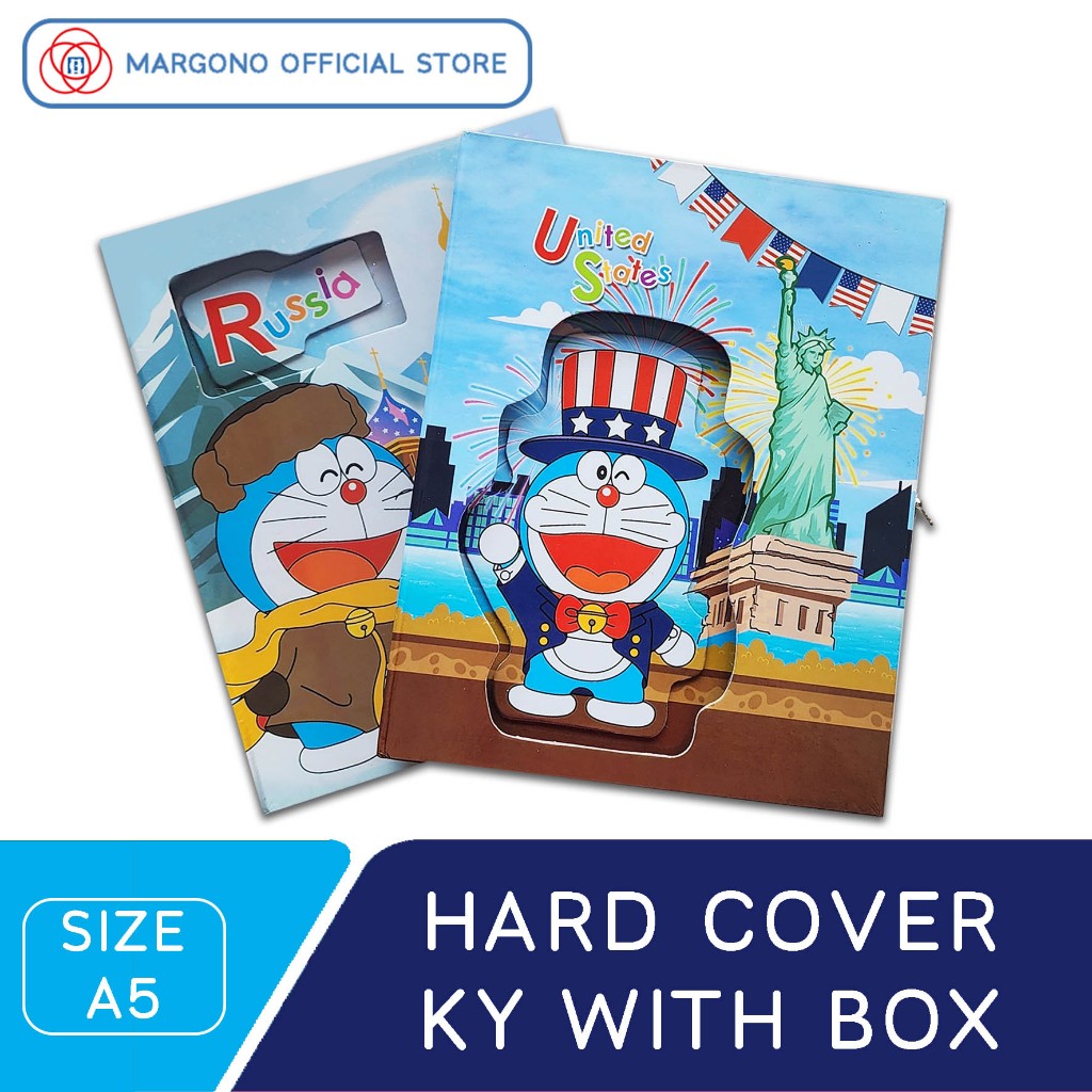 

KY Hard Cover A5 With Box Doraemon