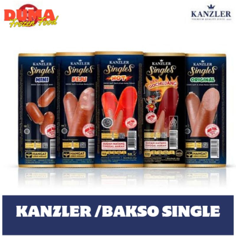 

KANZLER SOSIS SINGLE 65GR