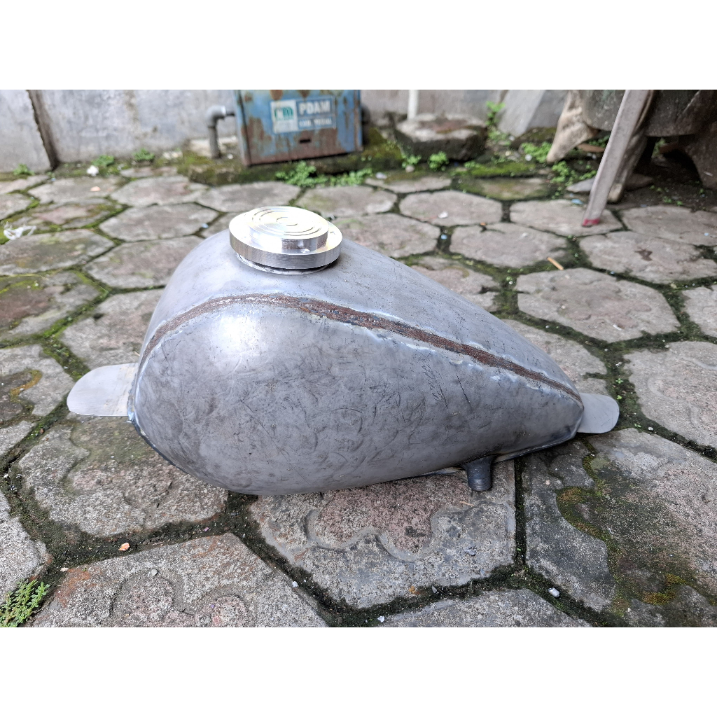 Tangki Peanut Mini Free Tutup Chopper Motor Custom Coper japstyle Bobber Motor Megapro Scorpio Tiger