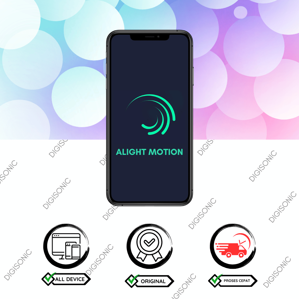 Alight Motion Premium Lifetime Garansi 1 Tahun All Device