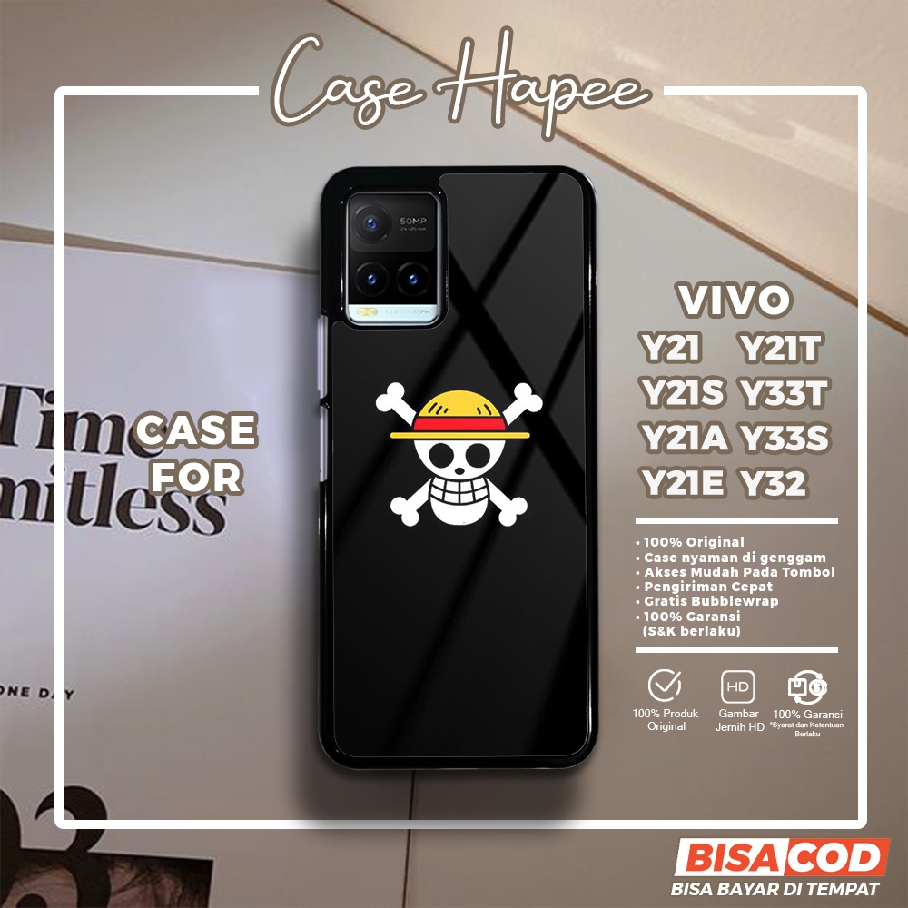 Case Vivo Y21 Y21S Y21A Y21E Y33S Casing Vivo Y21 Y21S Y21A Y21E Y33S [ONPC] Casehapee Case Glossy C