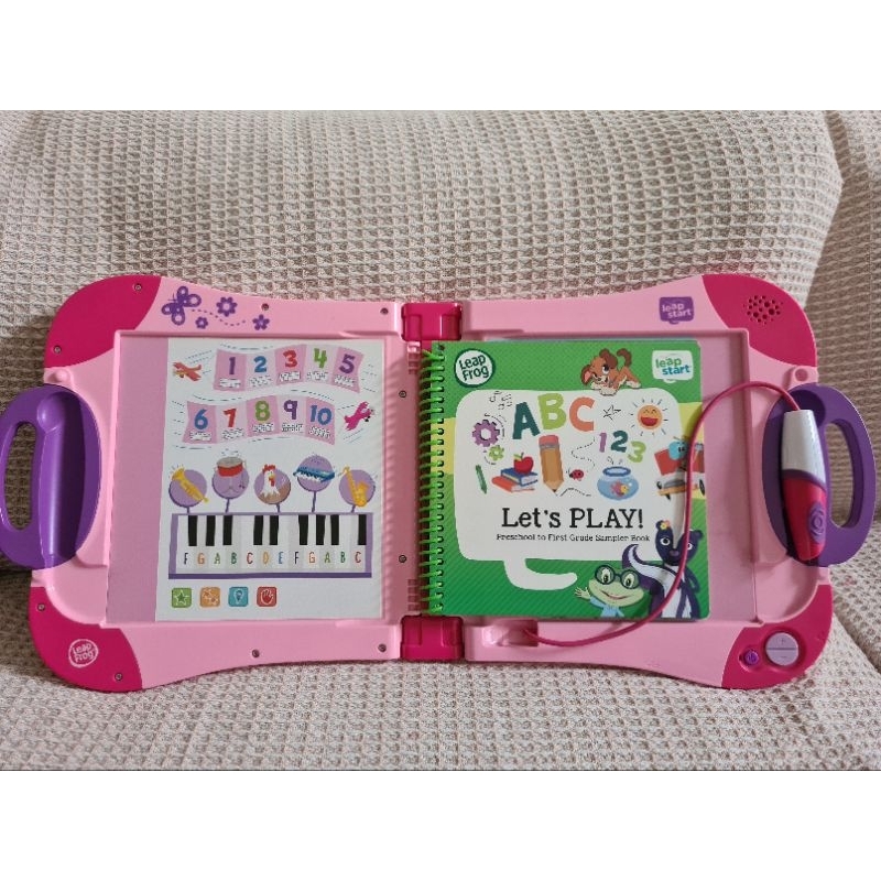 preloved leapstart leapfrog pink - mainan edukasi anak