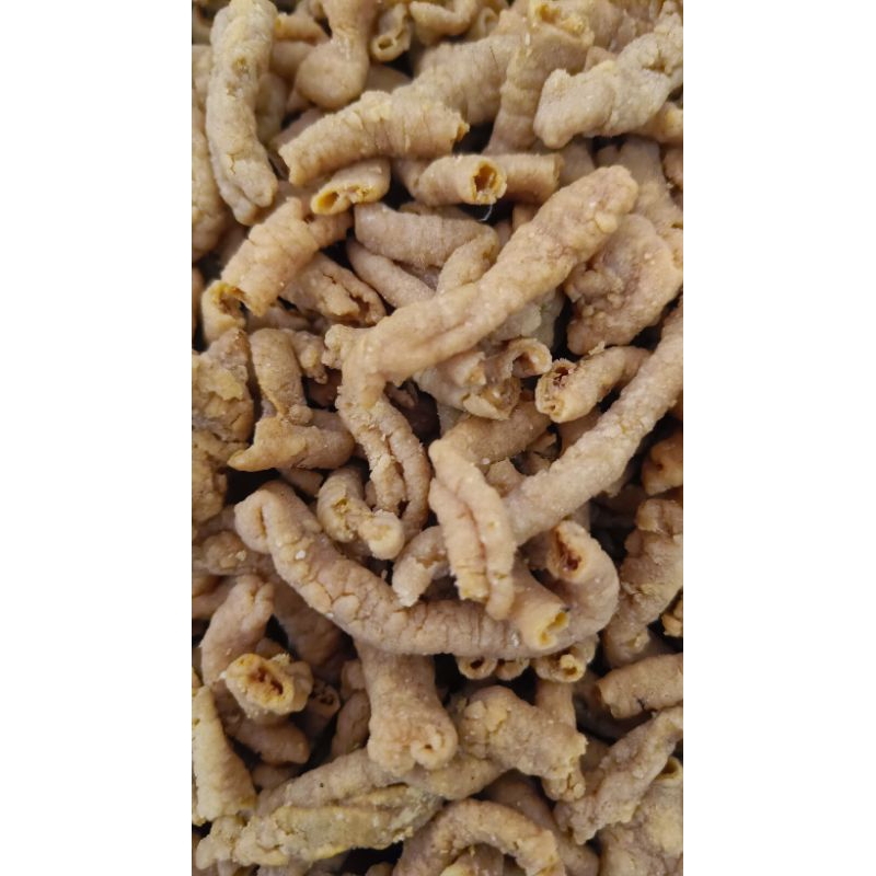 

Keripik usus ayam kanewa keripik usus ayam renyah crispy gurih