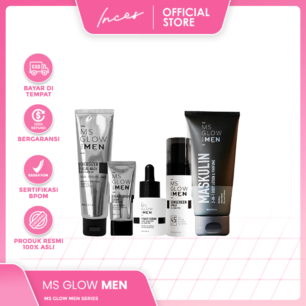 INCES - MS GLOW MEN/ MS GLOW FOR MEN X MOTO GP MANDALIKA