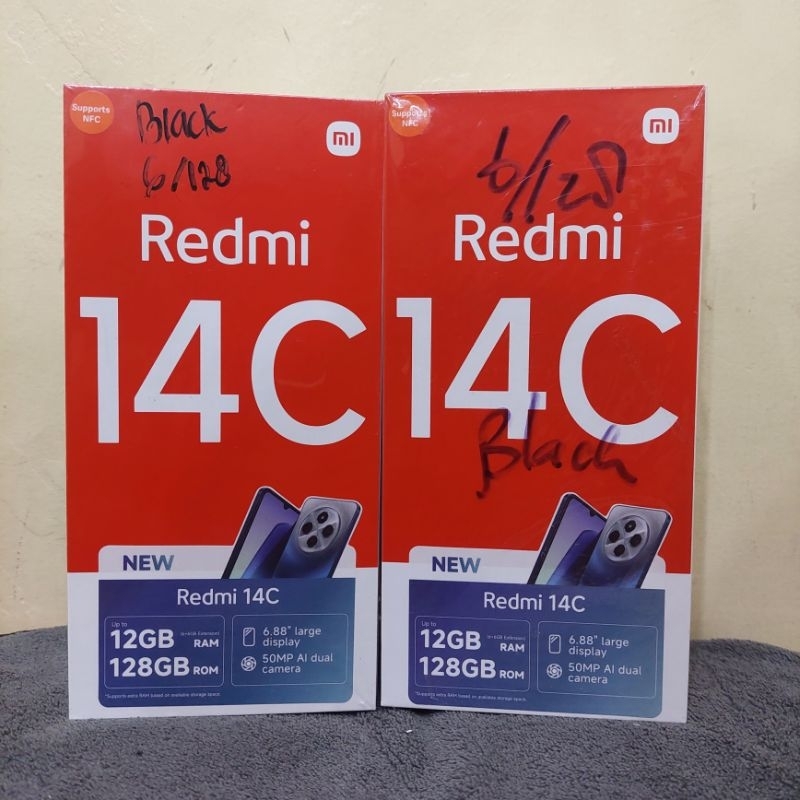 xiomi redmi 14c ram 6/128gb garansi resmi