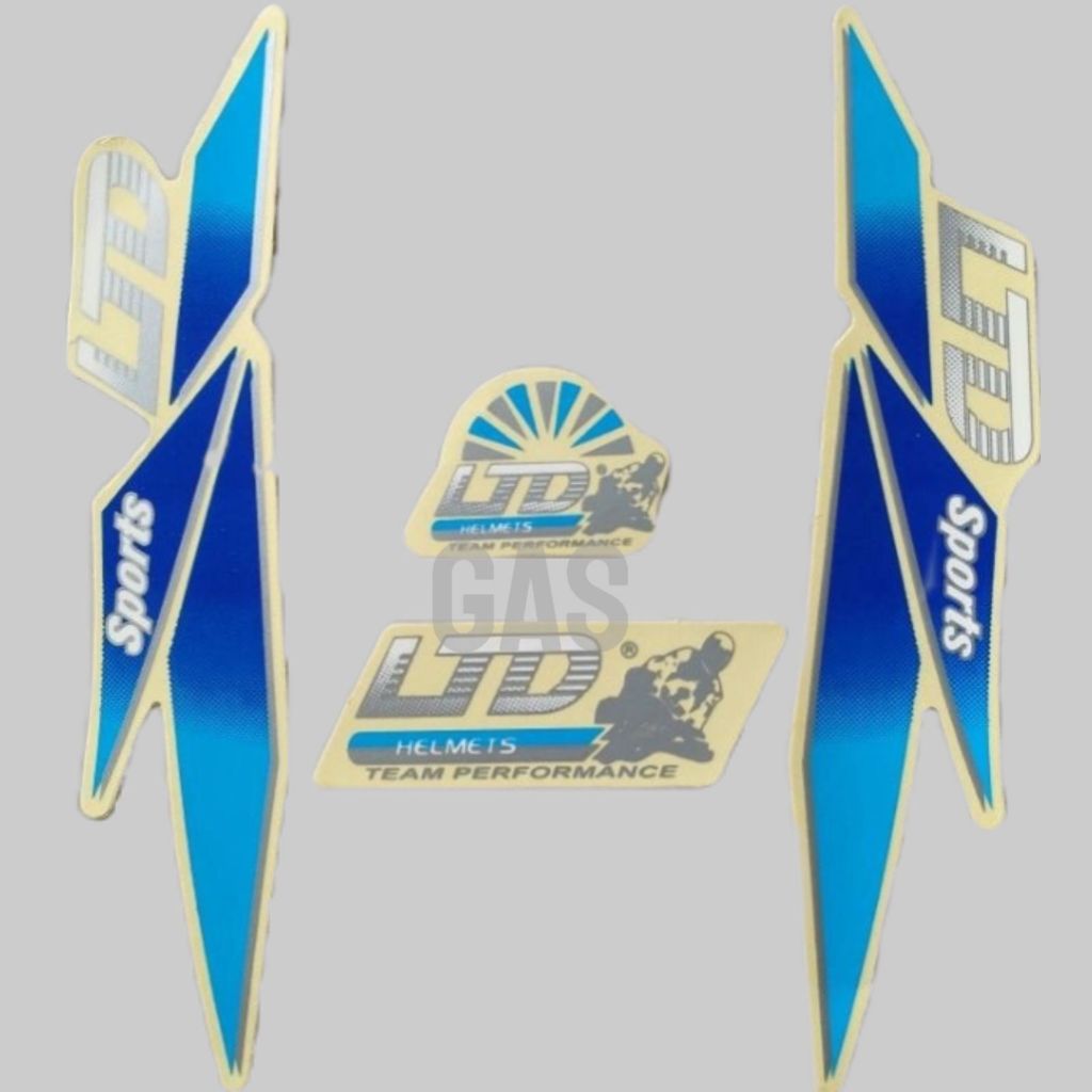 STIKER HELM LTD SET STIKER HELM LTD