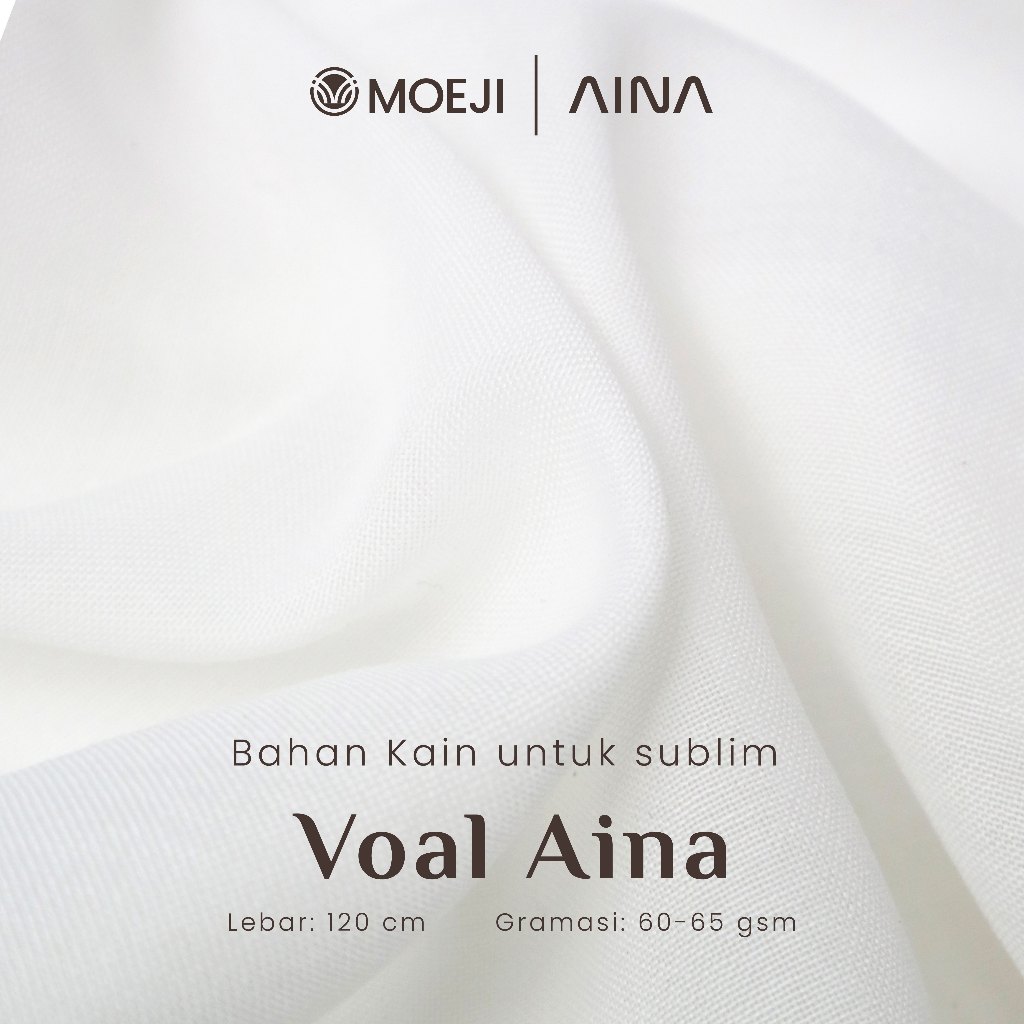 KAIN VOAL AINA - 120 CM Sublime kerudung UK HIJAB