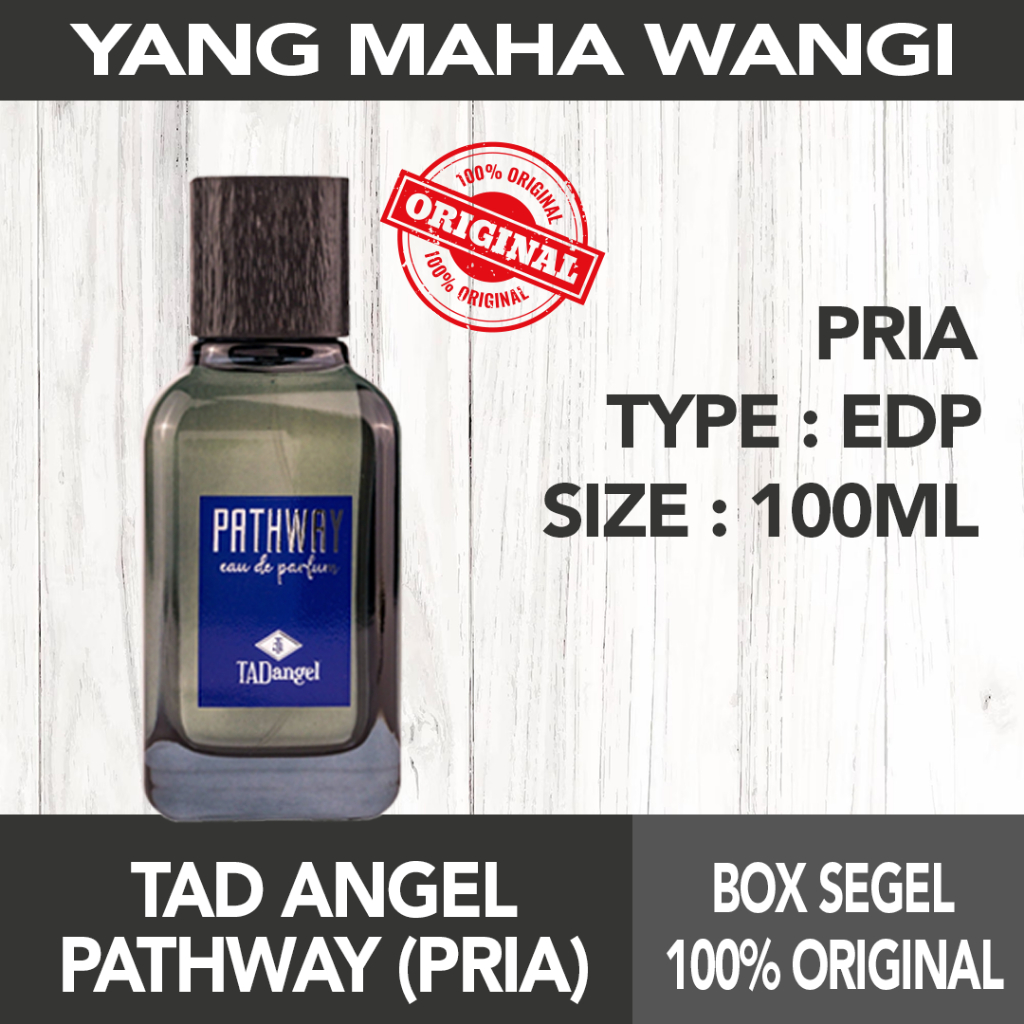 PARFUM ORIGINAL TAD ANGEL PATHWAY FOR MAN EDP 100 ML (BOX SEGEL)