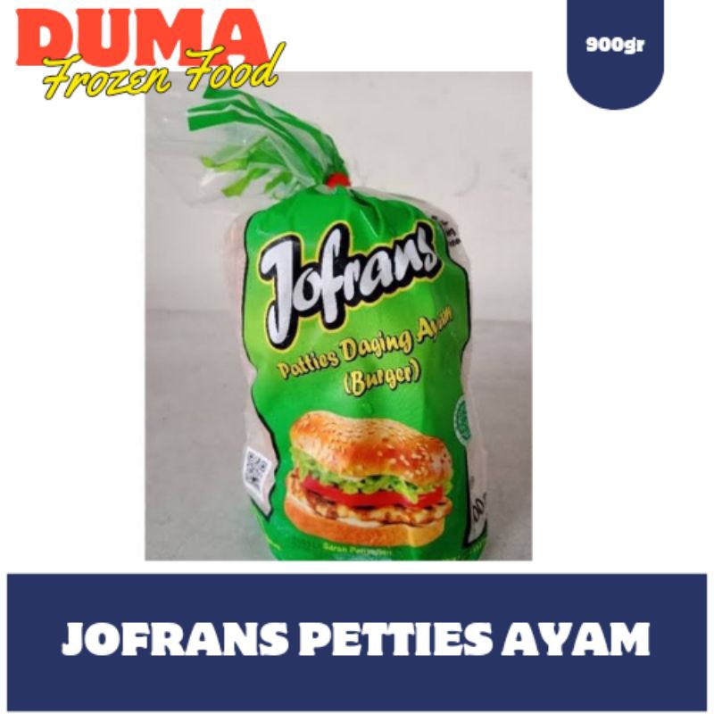 

Jofrans Petties Ayam 900gr