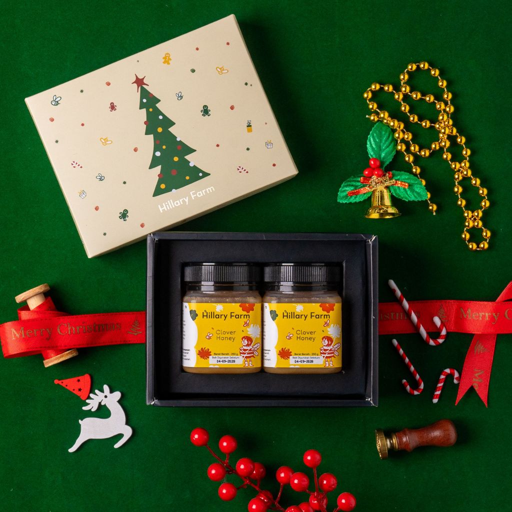 

Chrismas Hampers Natal Clover Honey 250gr + Clover Honey 250gr