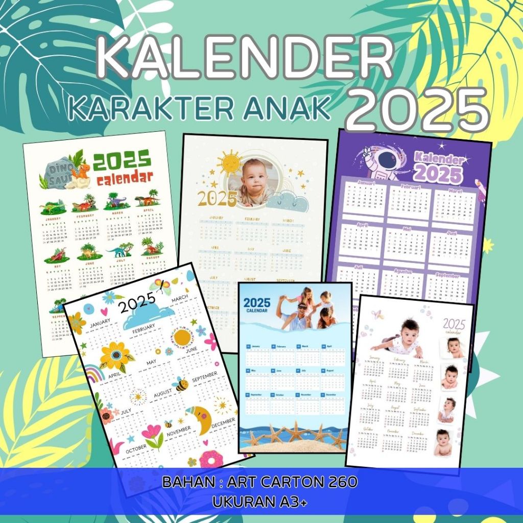 

Kalender Dinding 2025 | Kalender Partai | Kalender 2025 Aesthetic | Kalender Dinding 2025 Custom A3 | Kalender Foto -04