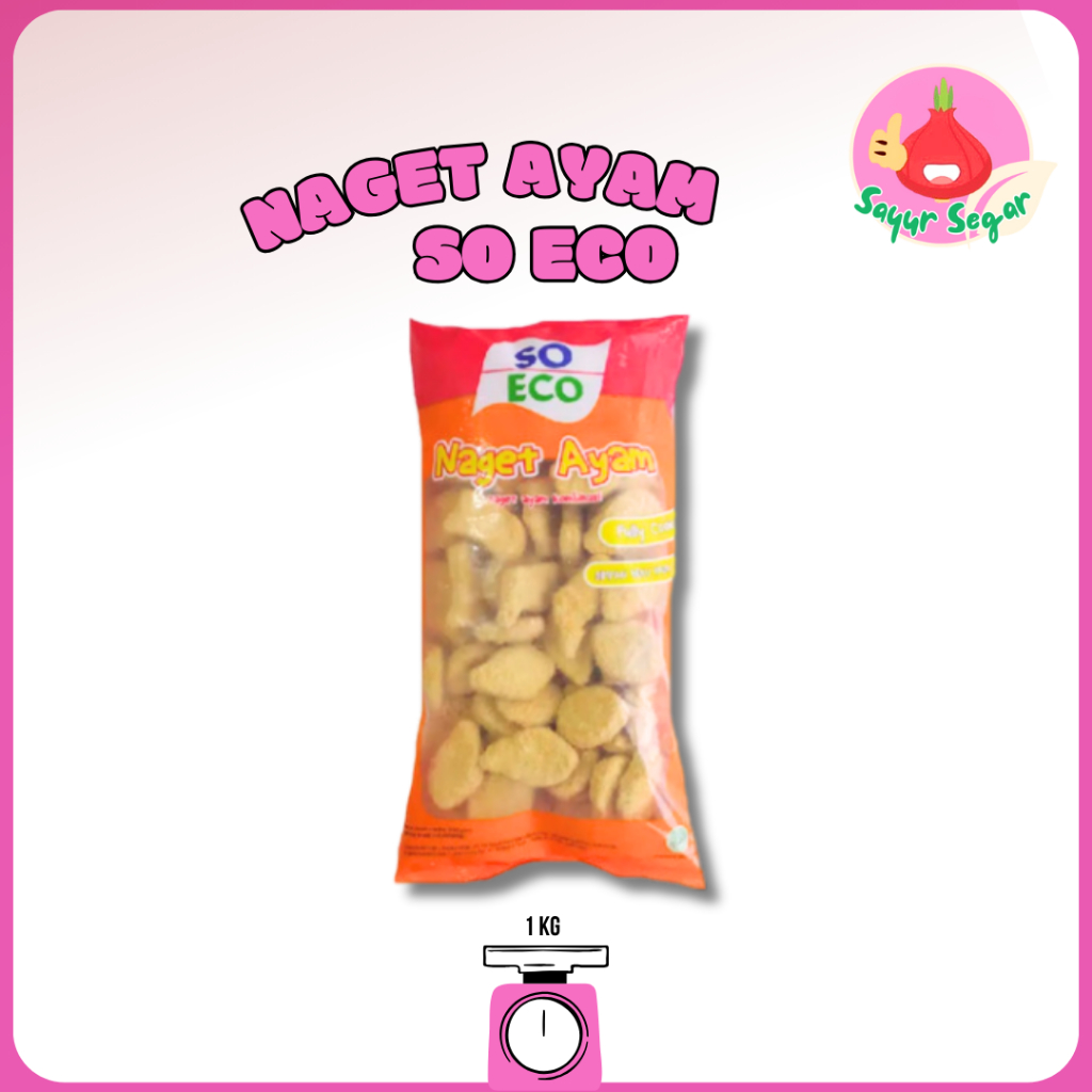 

Sayur Segar - So Eco Naget Ayam/Chicken Nuggets 1 kg