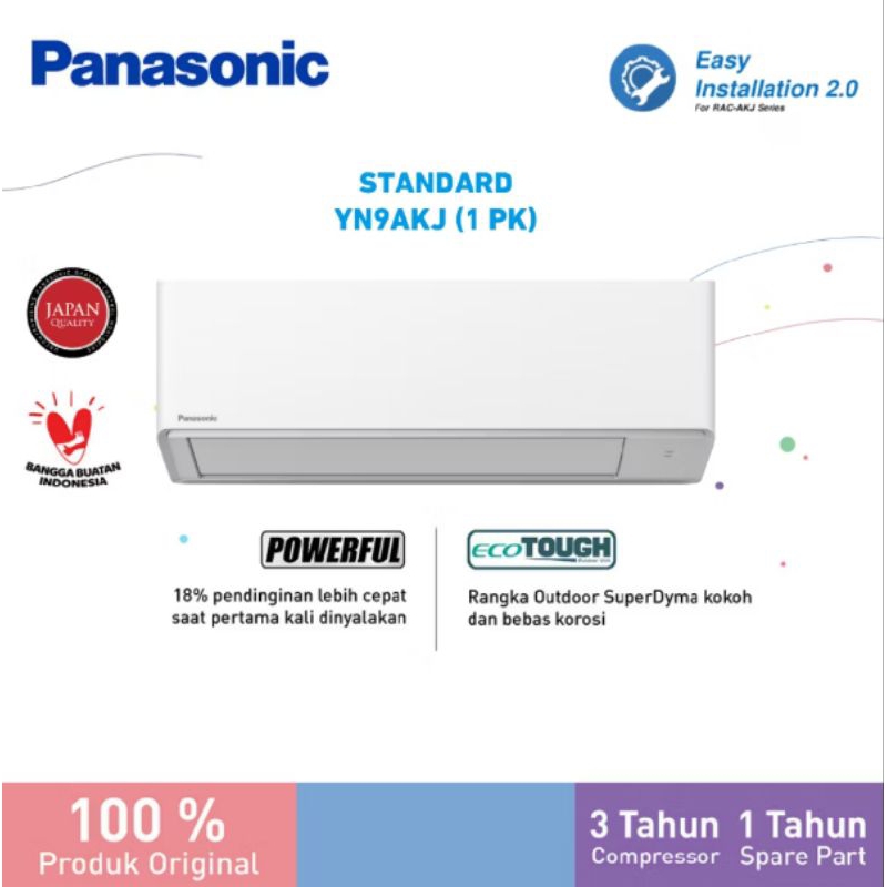 AC PANASONIC 1 PK - YN9AKJ GARANSI RESMI 1PK