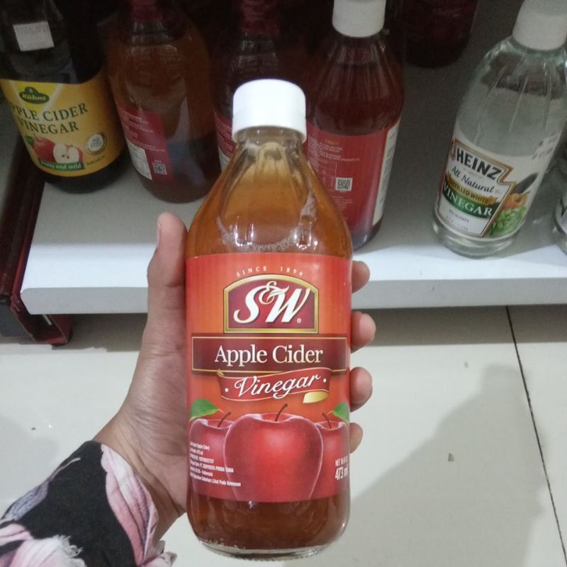 

SW Apple Cider Vinegar berat bersih 473ml