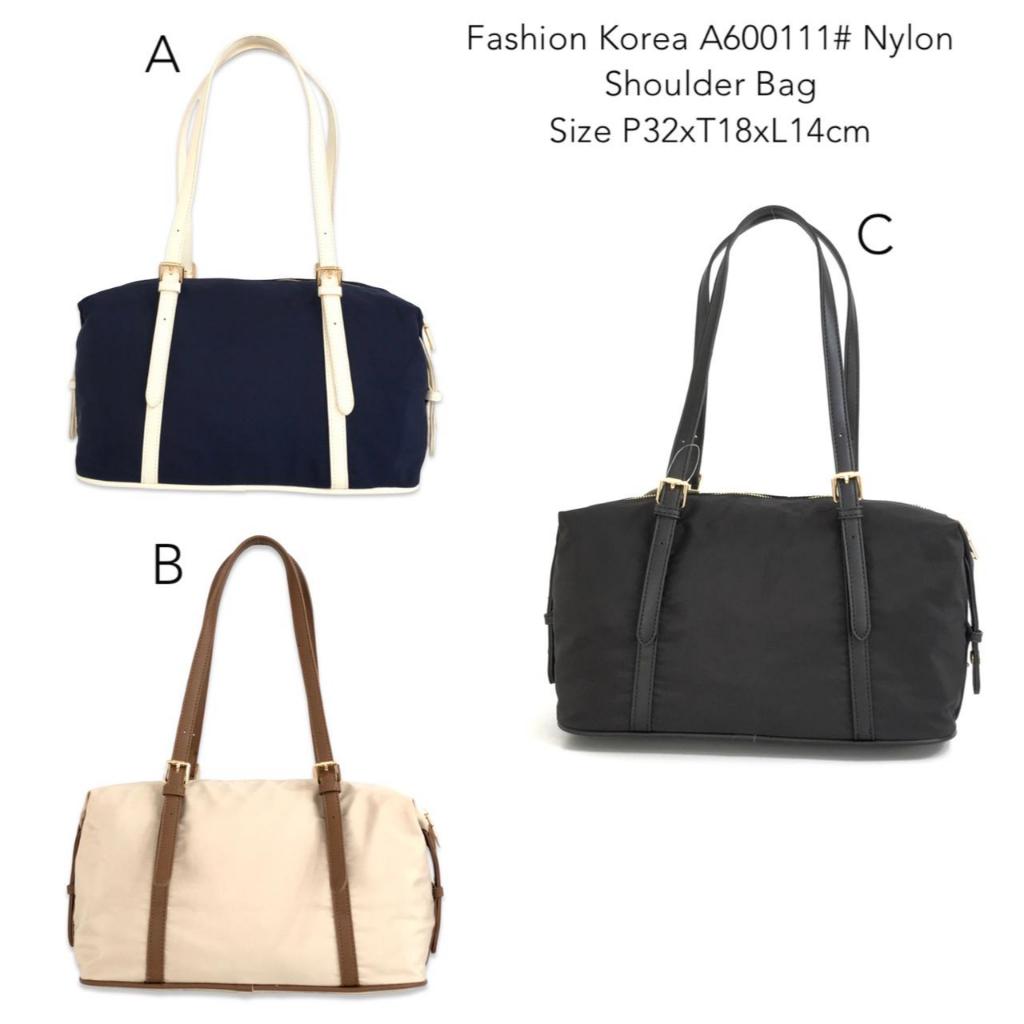 Fashion Korea A600111 Nylon Shoulder Bag