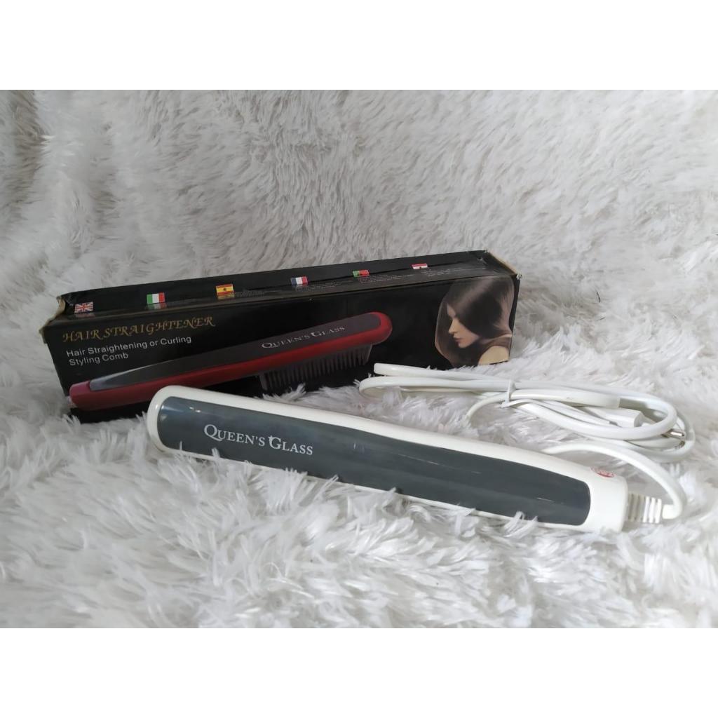 Pelurus Rambut Catok Sisir Rambut/Sisir Catok Pelurus Rambut ASL 908B Mini