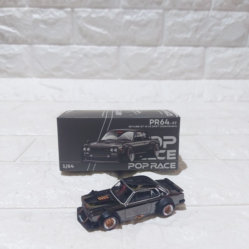 Mobil Diecast pop race street warrior R34 mini gt silvia