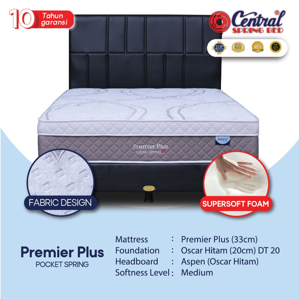 Central Springbed Premier Plus