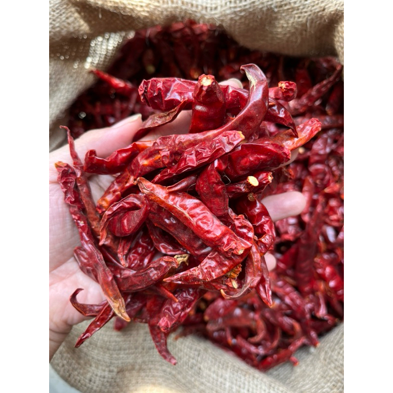 

Cabe Teja / Rawit Kering Pedas Red 1Kg Tanpa Tangkai (GRADE A)