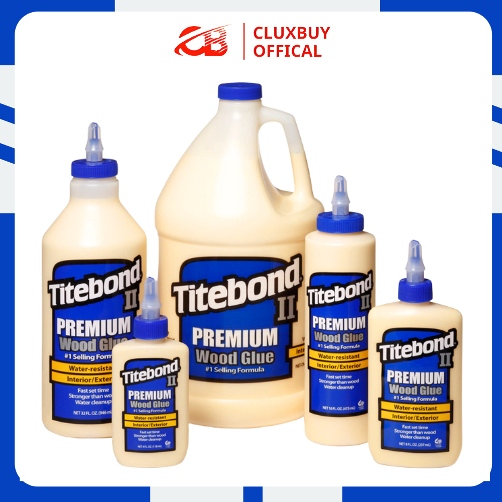 7vawaskatun - lem kayu titebond ii asli amerika - lem kayu tahan air titebond ii super kuat