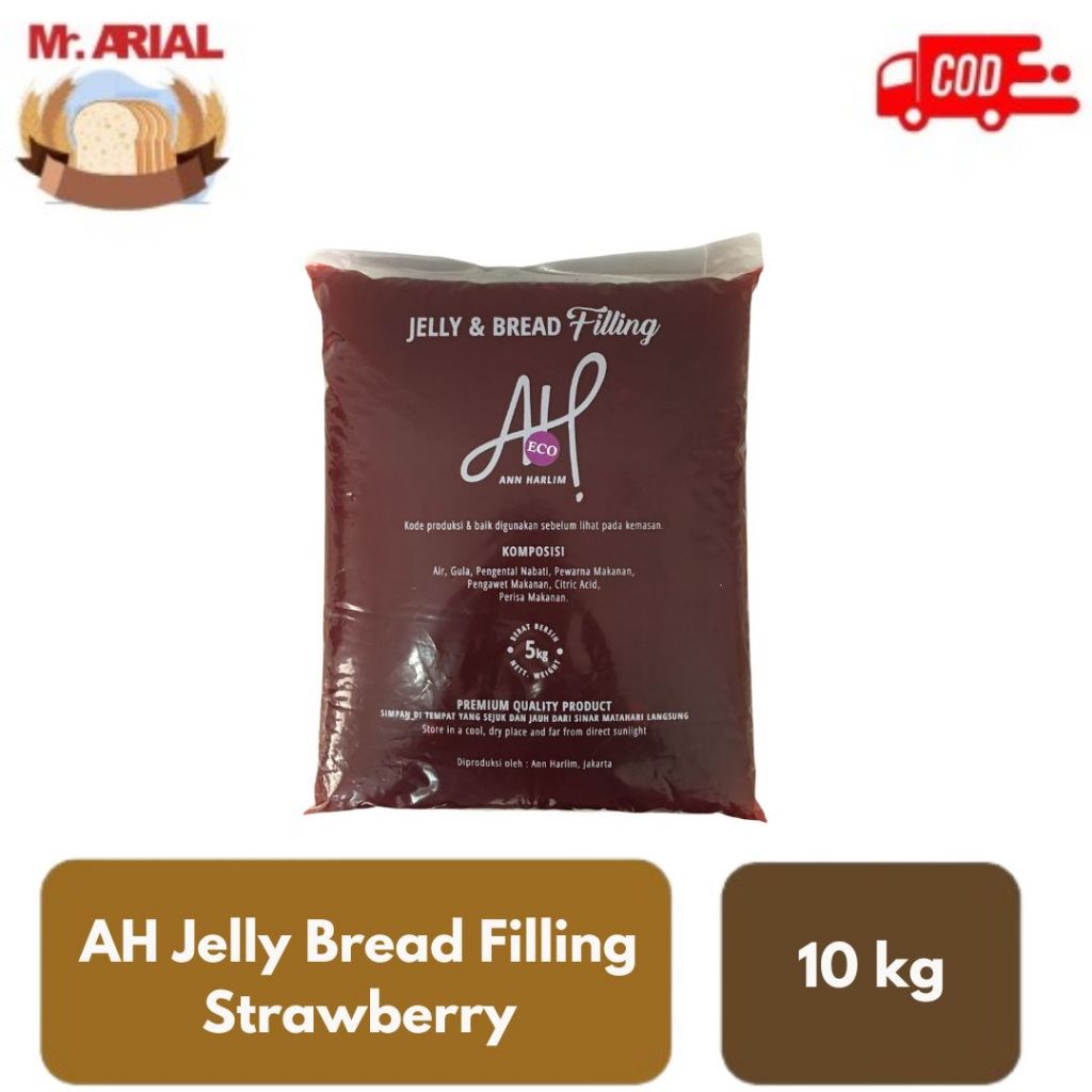 

AH Jelly and Filling Strawberry 5kg*2 1 dus